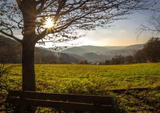 Aussichtspunkt auf der Bracht